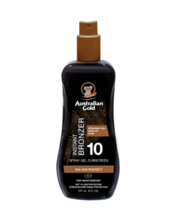 SPF 10 Spray Gel con Bronzer