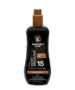 SPF 15 Spray Gel con Bronzer