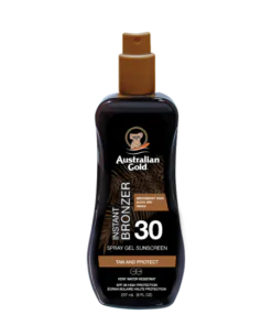 SPF 30 Spray Gel con Bronzer
